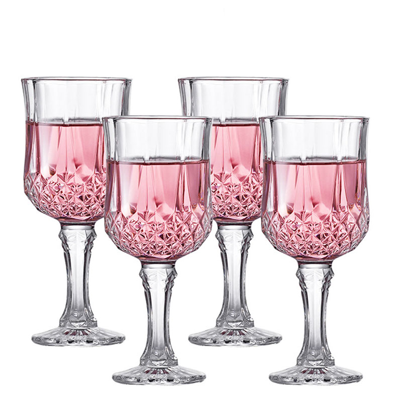 4 Stuks Set Champagne Cups Rod - Crystal Wine Glass recensie en prijs