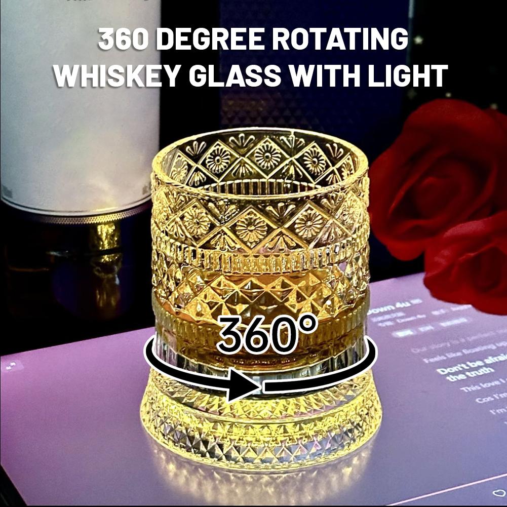 Draaibaar whiskyglas, creatief - Crystal Wine Glass recensie en prijs